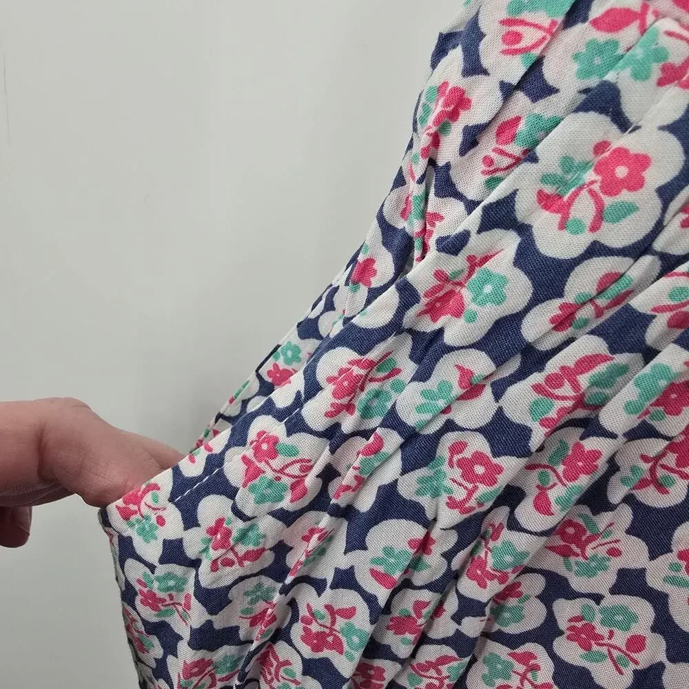 Johnnie B Boden Dress Girls 13-14Y Floral Smocked Sundress Spring Summer Pink